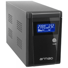 Armac Office 1500F LCD 1500VA / 950W Vonalinteraktív UPS Fekete (O/1500F/LCD)