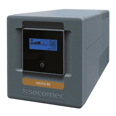 Socomec NETYS PE NPE-1000-LCD szünetmentes tápegység (UPS) Vonal interaktív 1 kVA 600 W 4 AC kimenet(ek) (NPE-1000-LCD)
