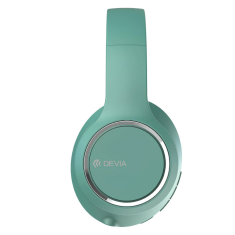 Devia Wireless Bluetooth sztereó fejhallgató beépített mikrofonnal - Kintone Series Wireless Headphones V2 - zöld (ST383557)