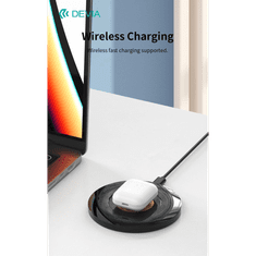 Devia TWS Bluetooth sztereó headset v5.3 + töltőtok - Airbuds-TWS Wireless Earphone with Charging Case - fehér (ST399114)