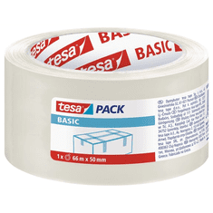 Tesa Basic Csomagolószalag 50mm x 66m - Áttetsző (7550069000)