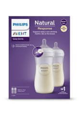 Philips Avent Natural Response palack 330 ml, 3m+, 2 db
