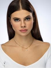Emily Westwood Aranyozott dupla nyaklánc gyöngyökkel Alyssa EWN23080G