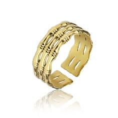 Marc Malone Nyitott aranyozott gyűrű Raelynn Gold Ring MCR23008G