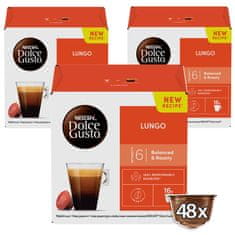 NESCAFÉ Dolce Gusto® kávékapszula Caffe Lungo, 3 doboz