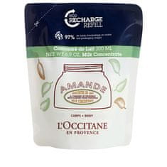 LOccitane En Provenc Csere utántöltő testápoló tejhez Almond (Milk Concentrate Refill) 200 ml