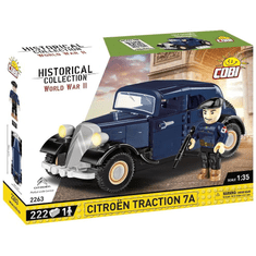 Cobi 1934 Citroen Traction 7A autó műanyag modell (1:35) (2263)