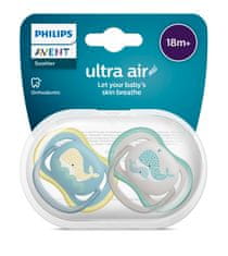 Philips Avent Ultra air cumi 18hó+ (bálna), 2db