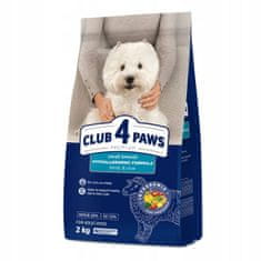 Club4Paws Premium kis fajtájú száraz kutyatáp bárányhússal és rizzsel 2 kg