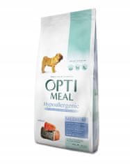 OptiMeal hipoallergén száraz kutyatáp lazaccal 20kg