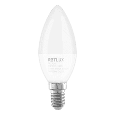 Retlux RLL 426 LED C37 izzó 6W 510lm 3000K E14 - Meleg fehér (RLL 426)