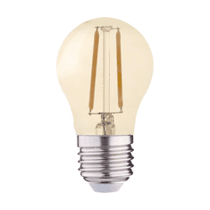 GP 080596 LED Filament Mini Globus izzó 1,2W 100lm 2200K E27 - Meleg fehér