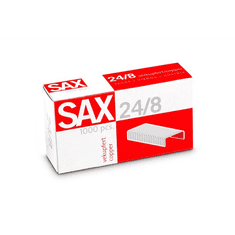 SAX 24/8 Réz Tűzőkapocs (1000db) (7330002000)