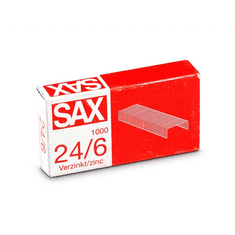 SAX 24/6 Cink Tűzőkapocs (1000db) (7330004000)