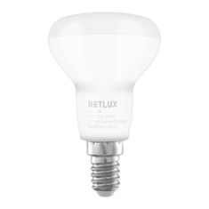 Retlux REL 39 LED R50 izzó 6W 510lm 3000K E14 - Meleg fehér (4db) (REL 39)