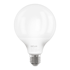 Retlux RLL 444 LED G95 izzó 15W 1500lm 3000K E27 - Meleg fehér (RLL 444)