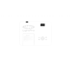 Infocus Lightpro LCD IN1049 Projektor Fehér (IN1049)