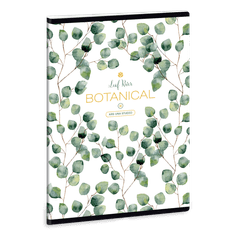 Ars Una Botanic Leaf 40 lapos A5 kockás füzet (53140241)
