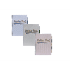 Pukka Pad Haze Project Book 100 lapos vonalas spirálfüzet - Többfajta (9871(AST)-HZE)