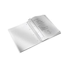 LEITZ WOW jegyzettömb és jegyzetfüzet A4 80 lapok Fehér (46380001)