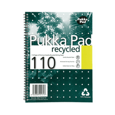 Pukka Pad Recycled 55 lapos A5 vonalas spirálfüzet (A15572021)