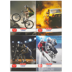 Herlitz Xbook: Sportos 32 lapos A5 négyzetrácsos füzet - Többféle (09543679)