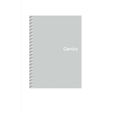 SHKOLYARYK Genius Pastel 80 lapos A6 kockás spirálfüzet többfajta (A6-080-6805K)