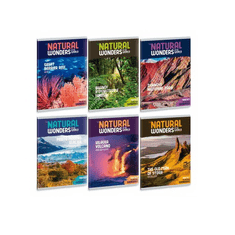 Ars Una Natural Wonders 40 lapos A5 kockás füzet többfajta (53141026)