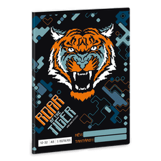Ars Una Roar of the Tiger 32 lapos A5 3.osztályos vonalas füzet (53600059)