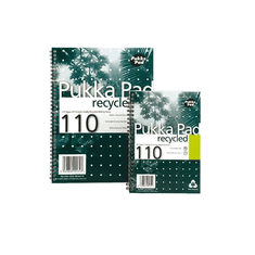 Pukka Pad Pad Recycled 55 lapos A4 vonalas spirálfüzet (A15572081)