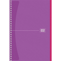 SHKOLYARYK Notebook 80 lapos A5 kockás spirálfüzet - Vegyes (A5-SC-080-948K)