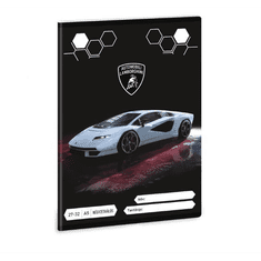 Ars Una Lamborghini 32 lapos A5 négyzetrácsos füzet - Mintás (53632548)
