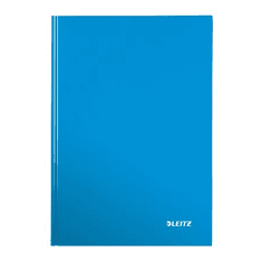 LEITZ Wow 80 lapos A4 kockás beírókönyv - Kék (46261036)