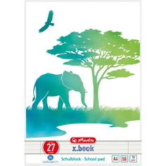 Herlitz GREENline Elefant 50 lapos A4 vonalas füzet (50039937)