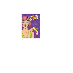 SHKOLYARYK Pop Art 40 lapos A5 kockás tűzött füzet - Többfajta (A5-040-525K)