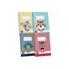 Herlitz Cute Animals 32 lapos A5 kockás füzet - Többféle (09092222)