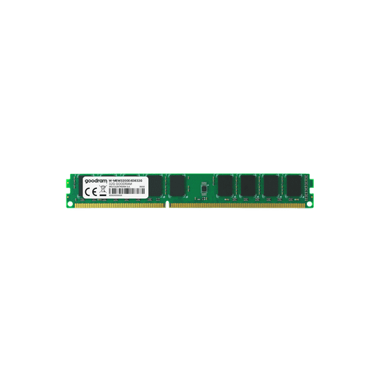 GoodRam 32GB 3200MHz ECC UDIMM W-MEM3200E4D832G memóriamodul 1 x 32 GB DDR4 (W-MEM3200E4D832G)