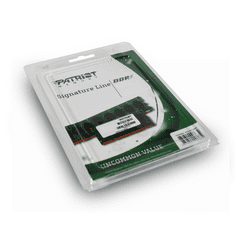 Patriot 4GB-1333 Signature SoDIMM DDR3 Notebook memória (PSD34G13332S)