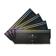 Corsair 96GB / 6000 Dominator Titanium RGB (Intel XMP) DDR5 RAM KIT (4x24GB) (CMP96GX5M4B6000C30)