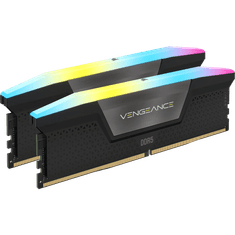 Corsair 32GB / 6200 Vengeance RGB Black (Intel XMP) DDR5 RAM KIT (2x16GB) (CMH32GX5M2E6200C36)