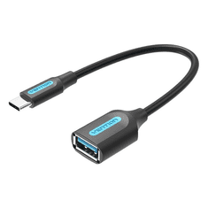 Vention CCVBB USB kábel 0,15 M USB 3.2 Gen 1 (3.1 Gen 1) USB C USB A Fekete (CCVBB)