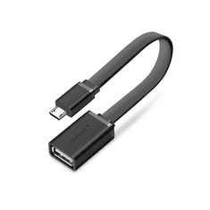 Ugreen 10396 USB kábel 0,12 M USB 2.0 USB A Micro-USB B Fekete (UG10396)