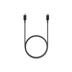 SAMSUNG DN975BBEGWW USB-C apa - USB-C apa 2.0 Adat és töltő kábel - Fekete (1m) (EP-DN975BBEGWW/OEM)