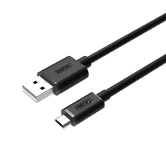 Unitek Y-C4008BK USB 2.0 - Micro USB Sync & Charge kábel 0.3m - Fekete (3 db / csomag) (Y-C4008BK)