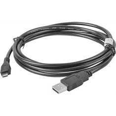 Lanberg Lanberg USB 2.0 - Micro USB Adatkábel 1.8m - Fekete
