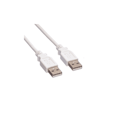 Value 11.99.8909-50 USB Type-A apa - USB Type-A apa 2.0 Adatkábel - Fehér (11.99.8909-50)