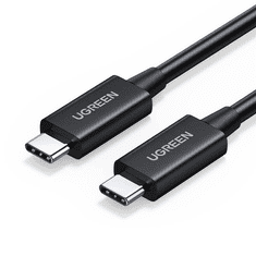 Ugreen USB-C apa - USB-C apa Adat és töltőkábel (0.8m) (30691)