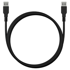 Yenkee YCU 013 BK USB Type-A apa - USB Type-A apa 3.0 Adatkábel - Fekete (1.5m) (YCU 013 BK)