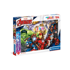 Clementoni Brilliant Marvel Bosszúállók - 104 darabos puzzle (20181)