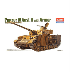 Academy Panzer IV Ausf. H with Armor tank műanyag modell (1:35) (MA-13233)